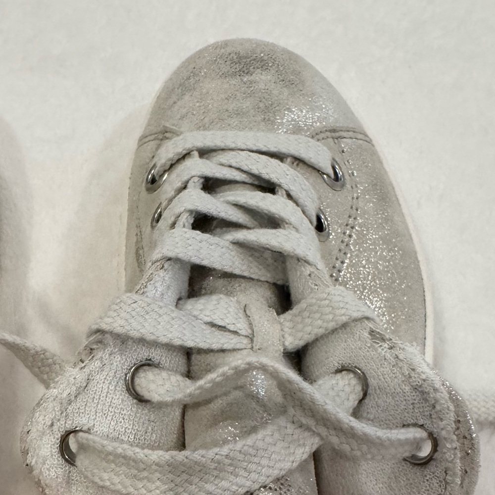 Authentic New Paul Green Bixby Platform Sneaker Mineral Metallic Size UK 4.5 - Picture 12 of 16